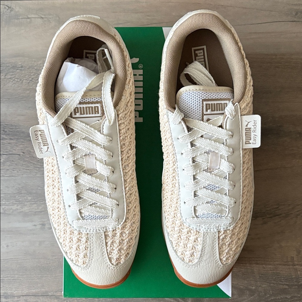 Puma Easy Rider Knit Lace Up Sneakers - Picture 10 of 11
